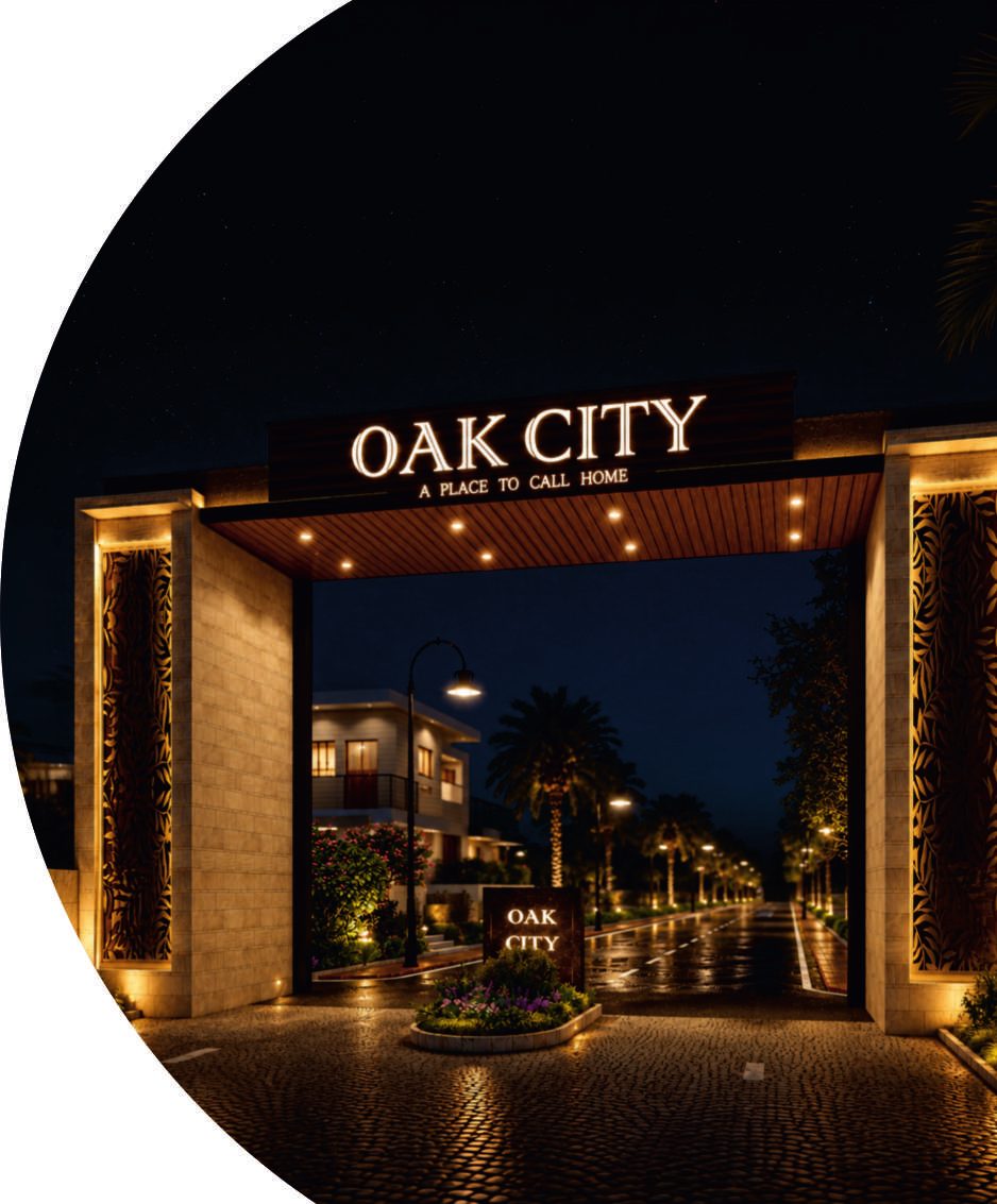 Oak City master layout plan